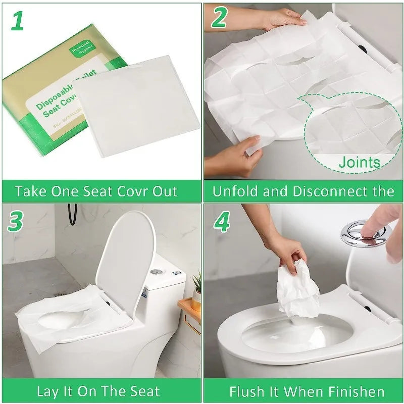 Travel Disposable Toilet Seat Covers
