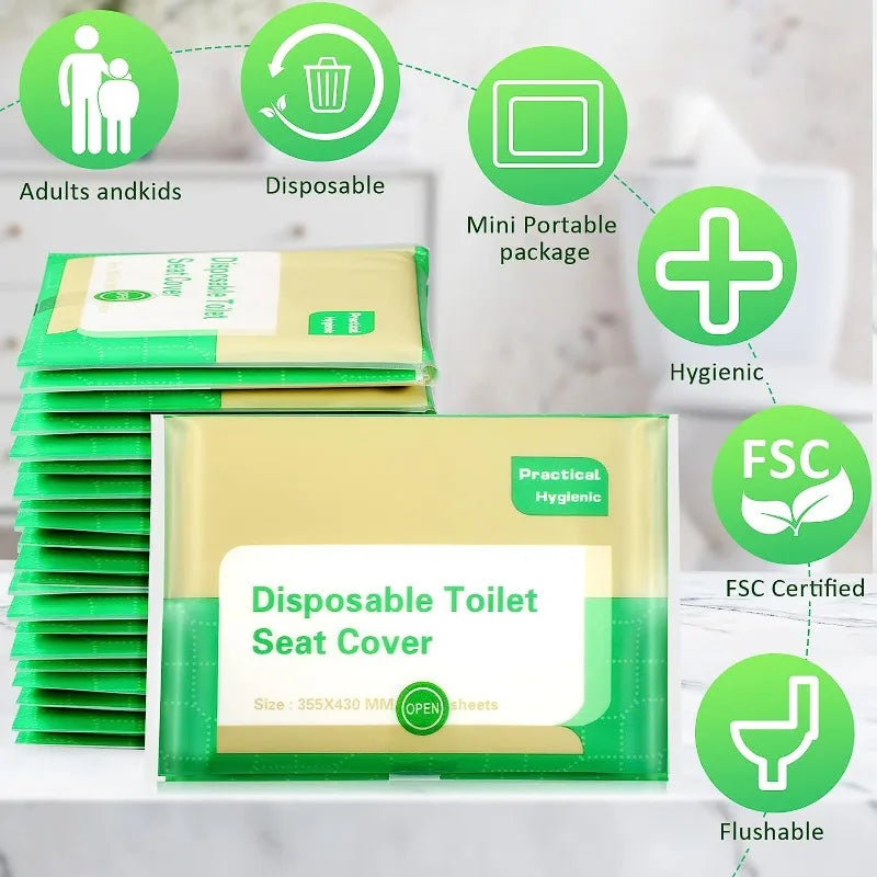 Travel Disposable Toilet Seat Covers