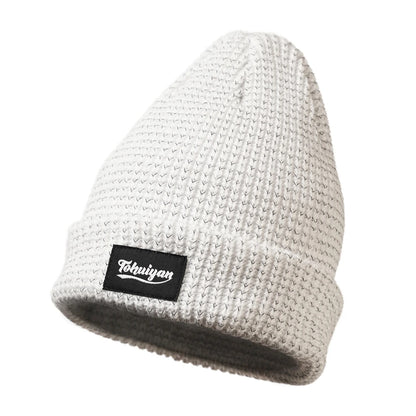 Reflektierende Winter-Strickmütze für Nachtlauf & Outdoor-Sport