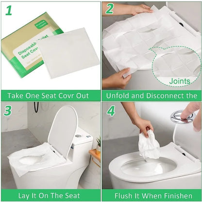 Travel Disposable Toilet Seat Covers