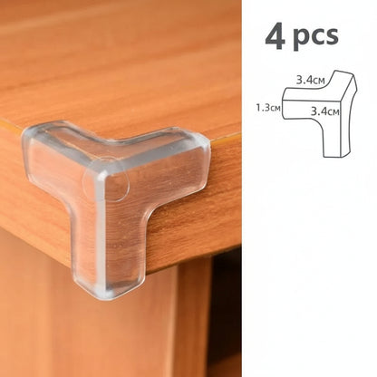 Transparente Möbel-Eckschoner für Babys & Kinder