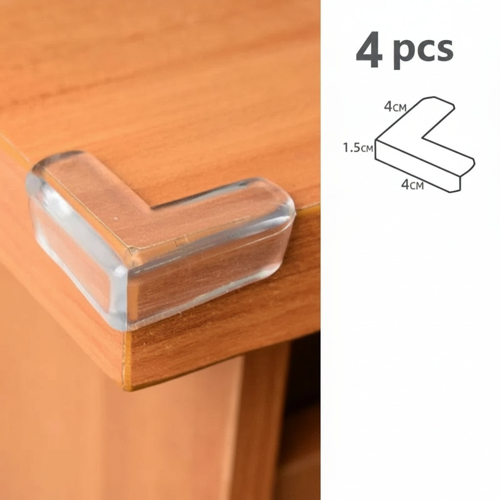 Transparente Möbel-Eckschoner für Babys & Kinder