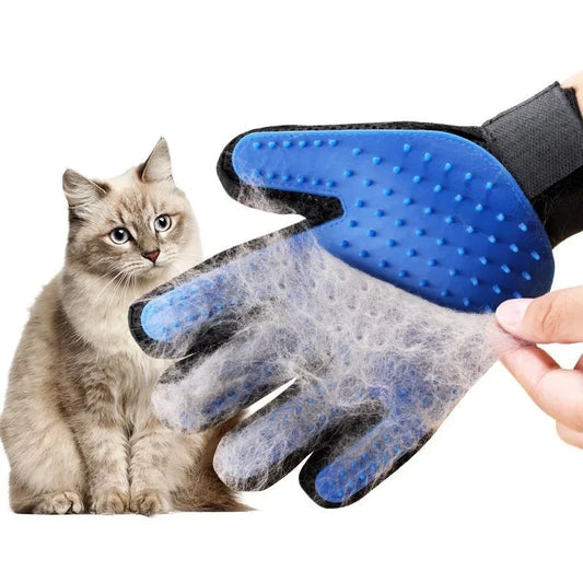 Fellpflege-Haarentfernungs-Handschuh für Katzen und Hunde